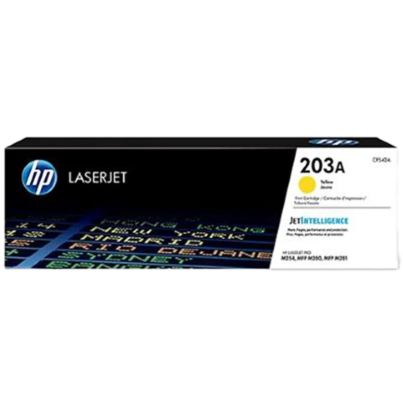 HP LASERJET TONER 203A YELLOW -CF542A Mascom International.webp